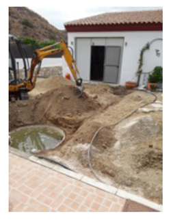 digging